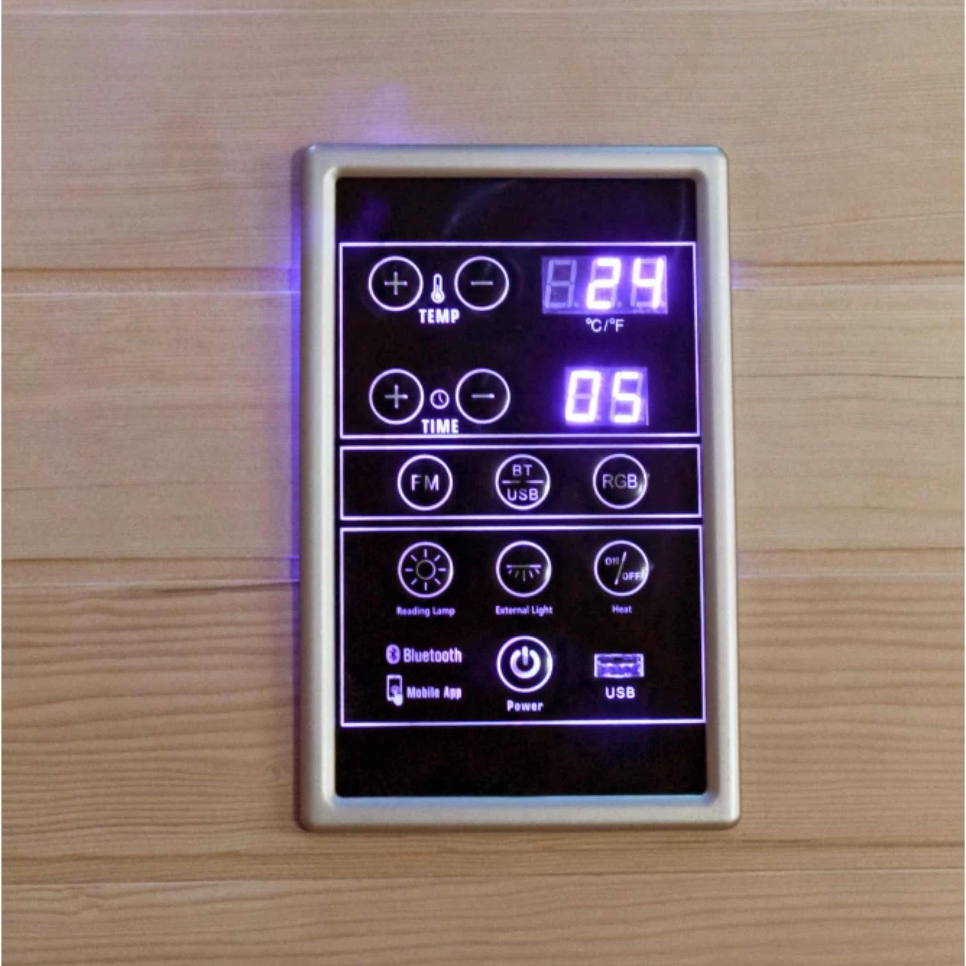 Finnische_Sauna_JF180_Sidora_Bedienfeld.