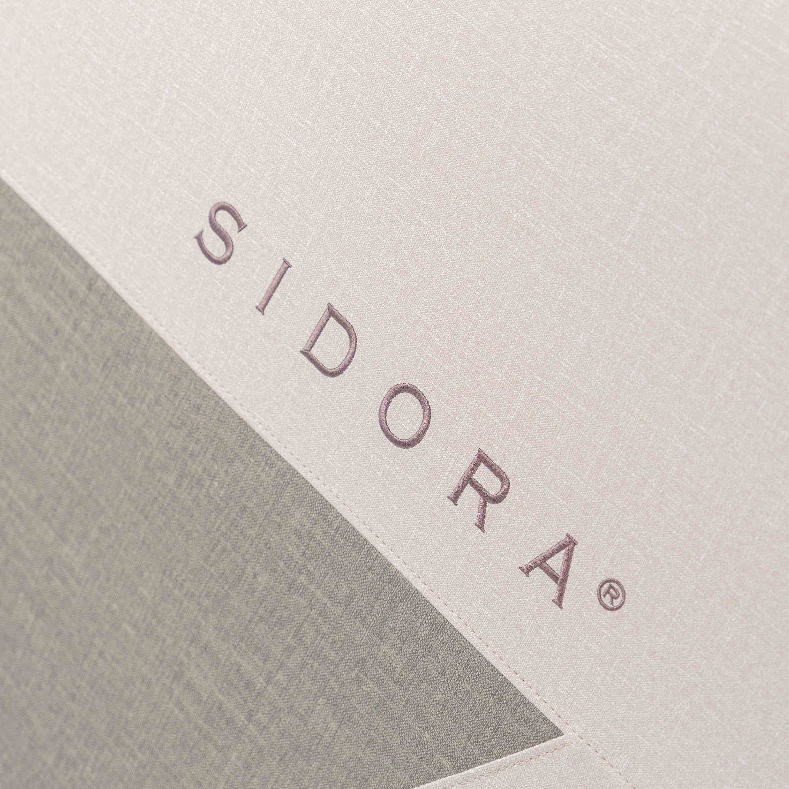 Massagesessel Momento mit Zahlungskarte Sidora Logo